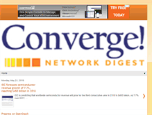 Tablet Screenshot of convergedigest.com
